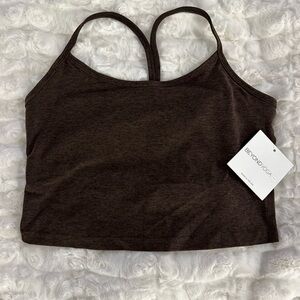 Beyond Yoga Brown Tank Top